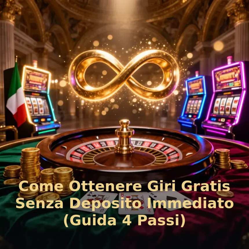 Come Ottenere Giri Gratis Senza Deposito Immediato (Guida 4 Passi)